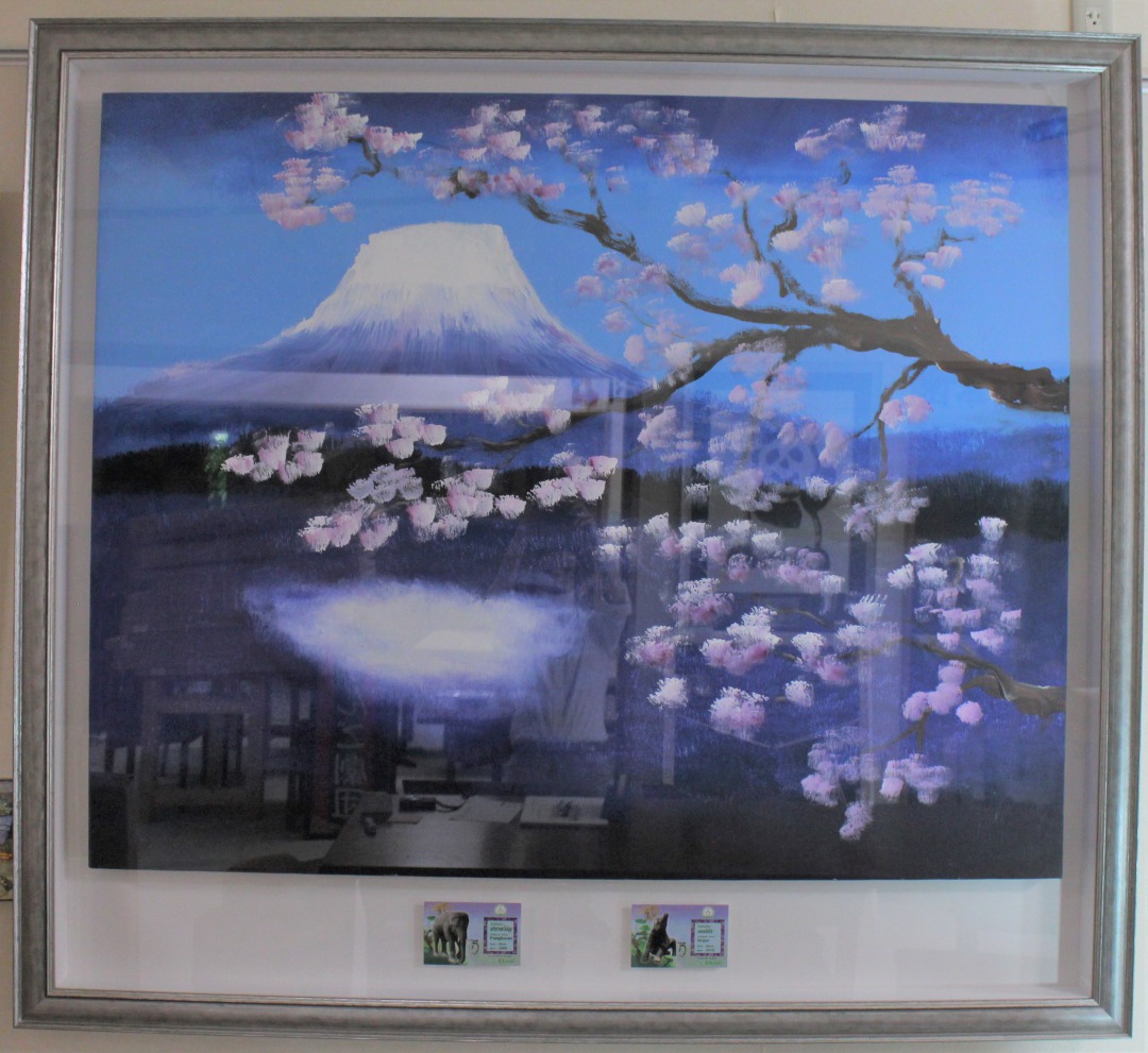 桜富士②の画像